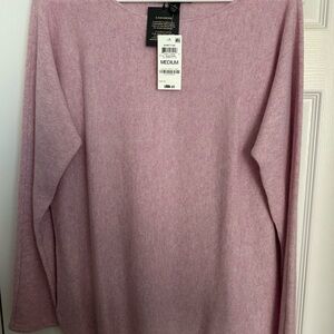 Women's Pink Cashmere Sweater